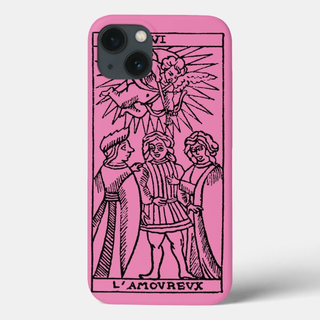 Tarot Card: The Lovers Case-Mate iPhone Case (Back)