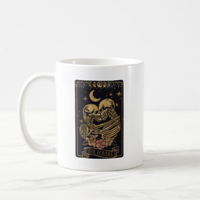 Tarot Card The Lovers - Coffee Mug (Left)
