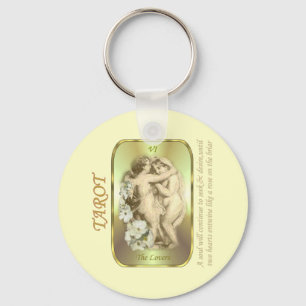 Tarot Card - The Lovers Key Ring
