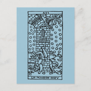 Tarot Card: The Madhouse Postcard