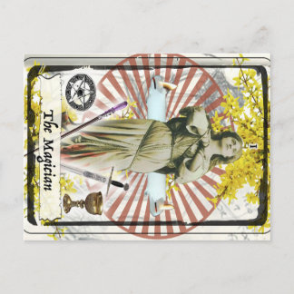 Tarot Card The Magician Postcard