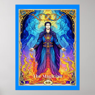 Tarot Card The Magician Poster
