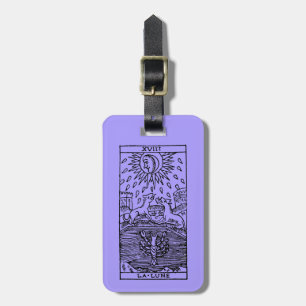 Tarot Card: The Moon Luggage Tag