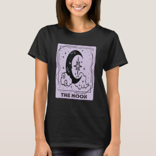Tarot Card The Moon Mystical Cards Occult T-Shirt