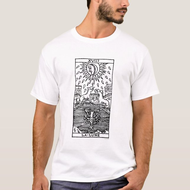 Tarot Card: The Moon T-Shirt (Front)
