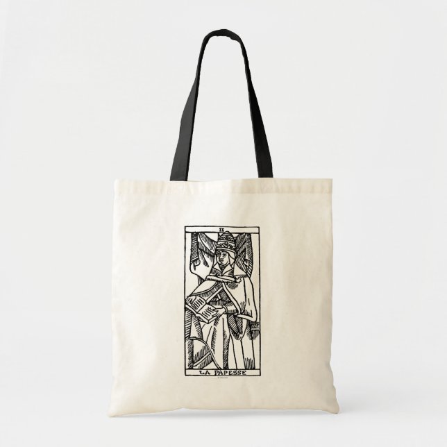 Tarot Card: The Popess Tote Bag (Front)