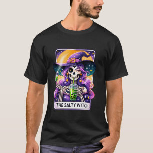 Tarot Card The Salty Witch Trick Or Treat Witchy H T-Shirt