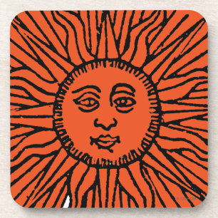 Tarot Card: The Sun Coaster