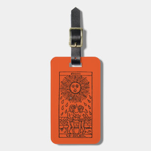 Tarot Card: The Sun Luggage Tag