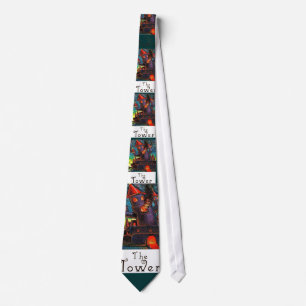 TAROT CARD THE TOWER TIE