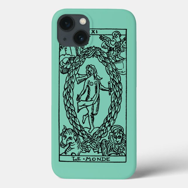Tarot Card: The World Case-Mate iPhone Case (Back)