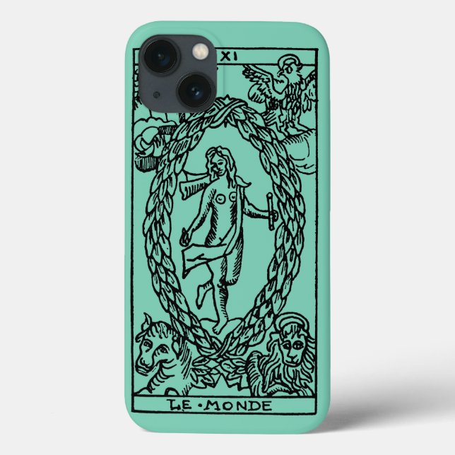 Tarot Card: The World Case-Mate iPhone Case (Back)