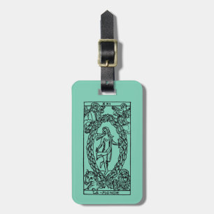 Tarot Card: The World Luggage Tag