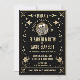 Tarot Card Wedding Invitation