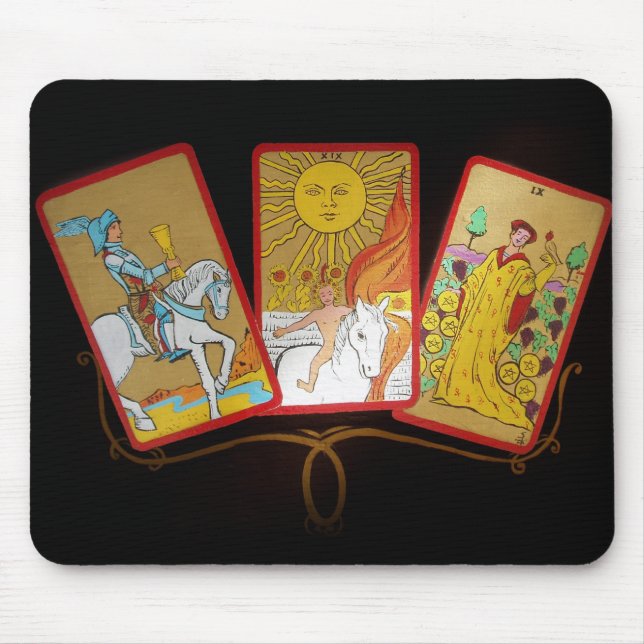 Tarot Cards (2) Mouse Mat (Front)