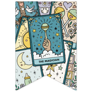 Tarot Cards Baby Shower Bunting