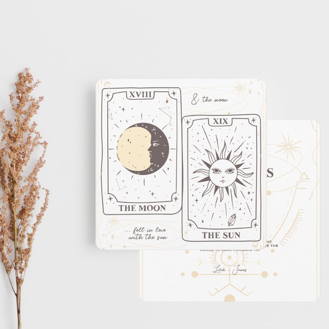Tarot Cards | Bridal Shower | Wedding | Neutrals (Creator Uploaded)