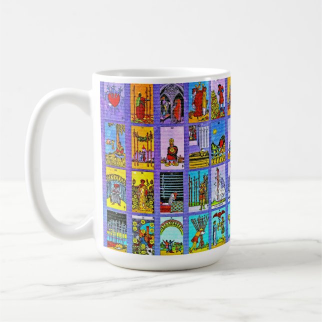Tarot Cards Coffee Mug (Left)