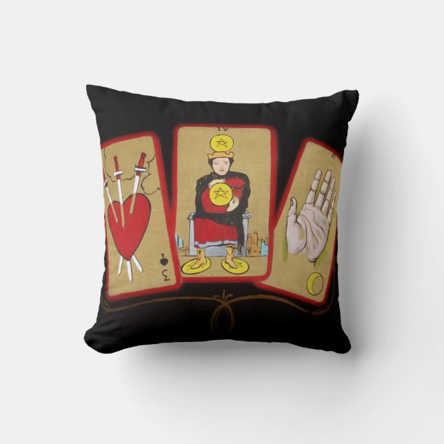 Tarot Cards Cushion (Front)