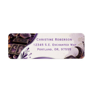 Tarot Cards Custom Return Address
