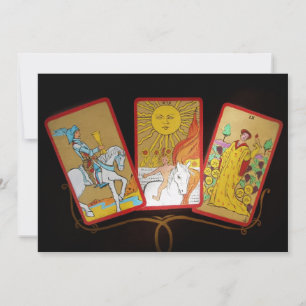 Tarot Cards Invitation Card