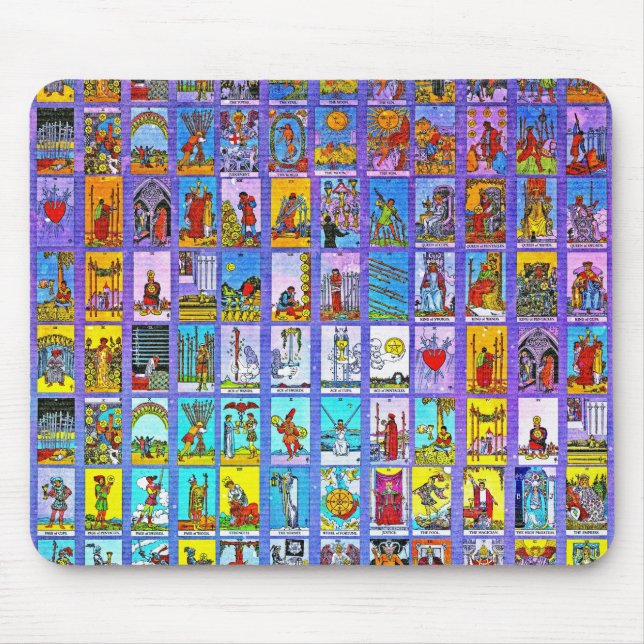 Tarot Cards Mouse Mat (Front)