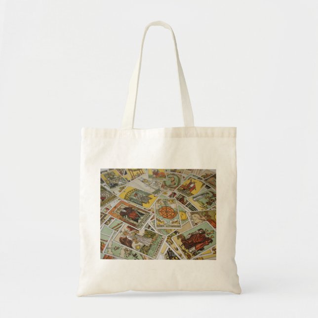 Tarot Cards pattern fortune teller Tote Bag (Front)