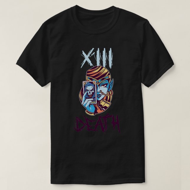 Tarot death T-Shirt (Design Front)