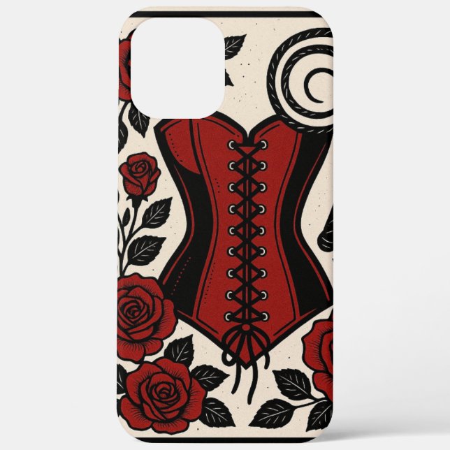 Tarot Domme- Corset IPhone Case (Back)