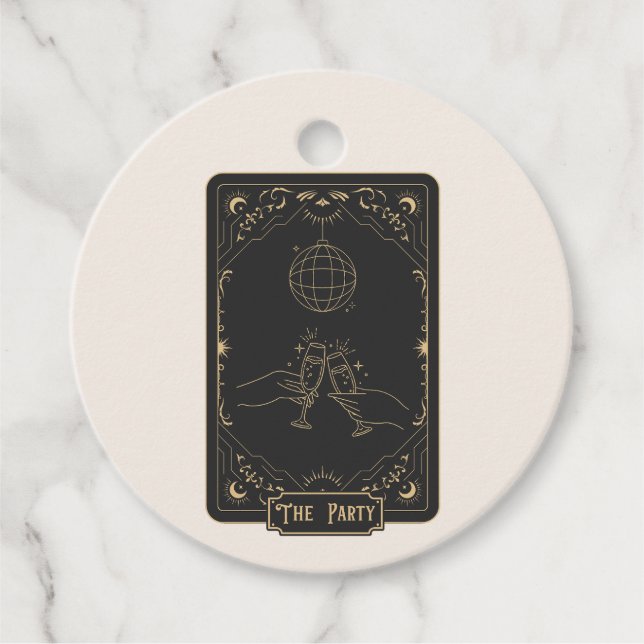 Tarot Esoteric Fortune Favour Tags (Front)