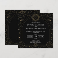 Tarot Gold Elegant Wedding