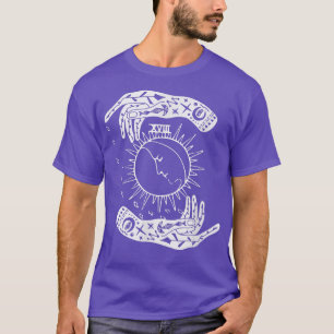 Tarot Hands, Sun Crescent Moon & Rain T-Shirt