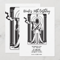 Tarot High Priestess Weed Smoking Occult