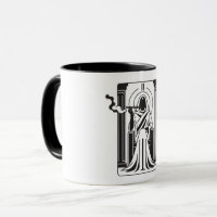 Tarot High Priestess Weed Smoking Occult