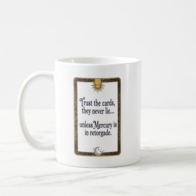 Tarot Humour Mug (Left)