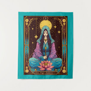 Tarot Illustration, the High Priestess Tapestry