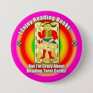 Tarot Lover's Button