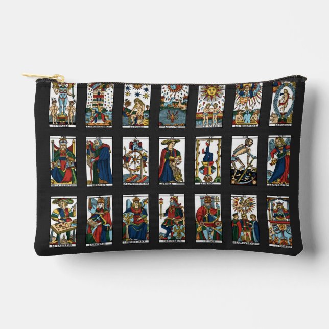Tarot Major Arcana Accessory Pouch (Front)