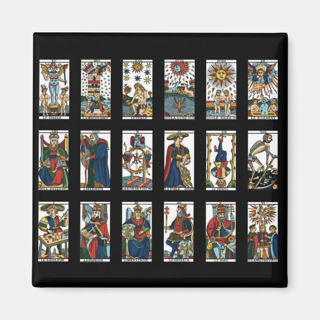Tarot Major Arcana Magnet (Front)