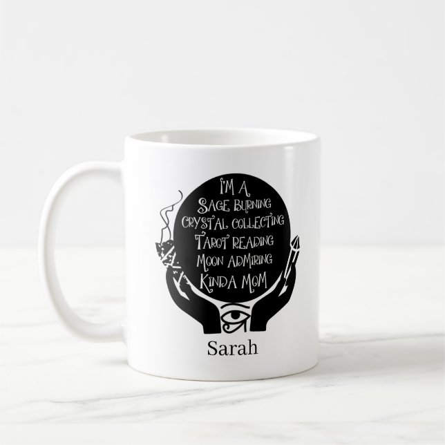 Tarot Metaphysical  Coffee Mug (Left)