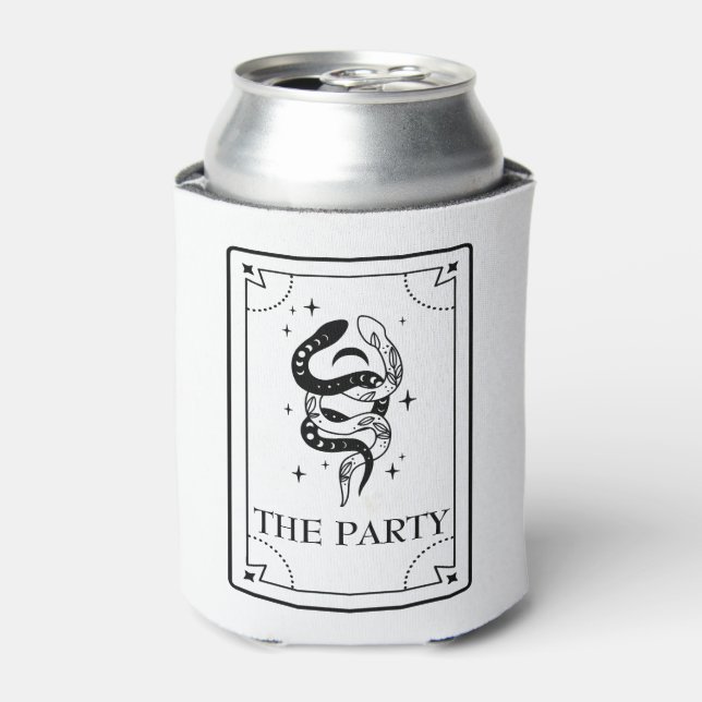 Tarot Mystic Fortune Bachelorette Favour Can Cooler (Can Front)
