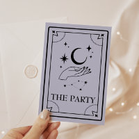 Tarot Mystic Fortune Bachelorette Party Invitation