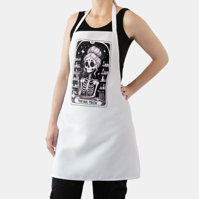 Tarot Nail Technician Apron (Insitu)
