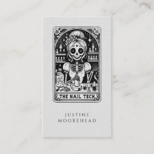 Tarot Nail Technician Business Card
