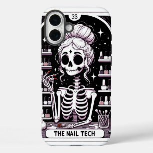 Tarot Nail Technician Business Card iPhone 16 Plus Case