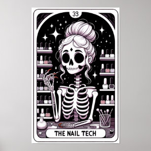 Tarot Nail Technician  Poster