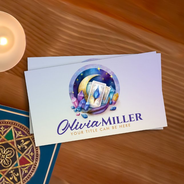 Tarot / Oracle cards with moon and Crystals (Creator Uploaded)