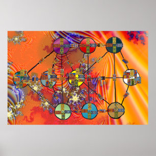 Tarot Qabbalah of WG Grey Poster