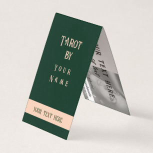 Tarot Reader Folded Business Card