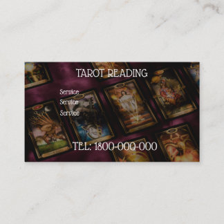 TAROT READING EDITABLE CARD